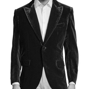 Brioni black velvet outfit